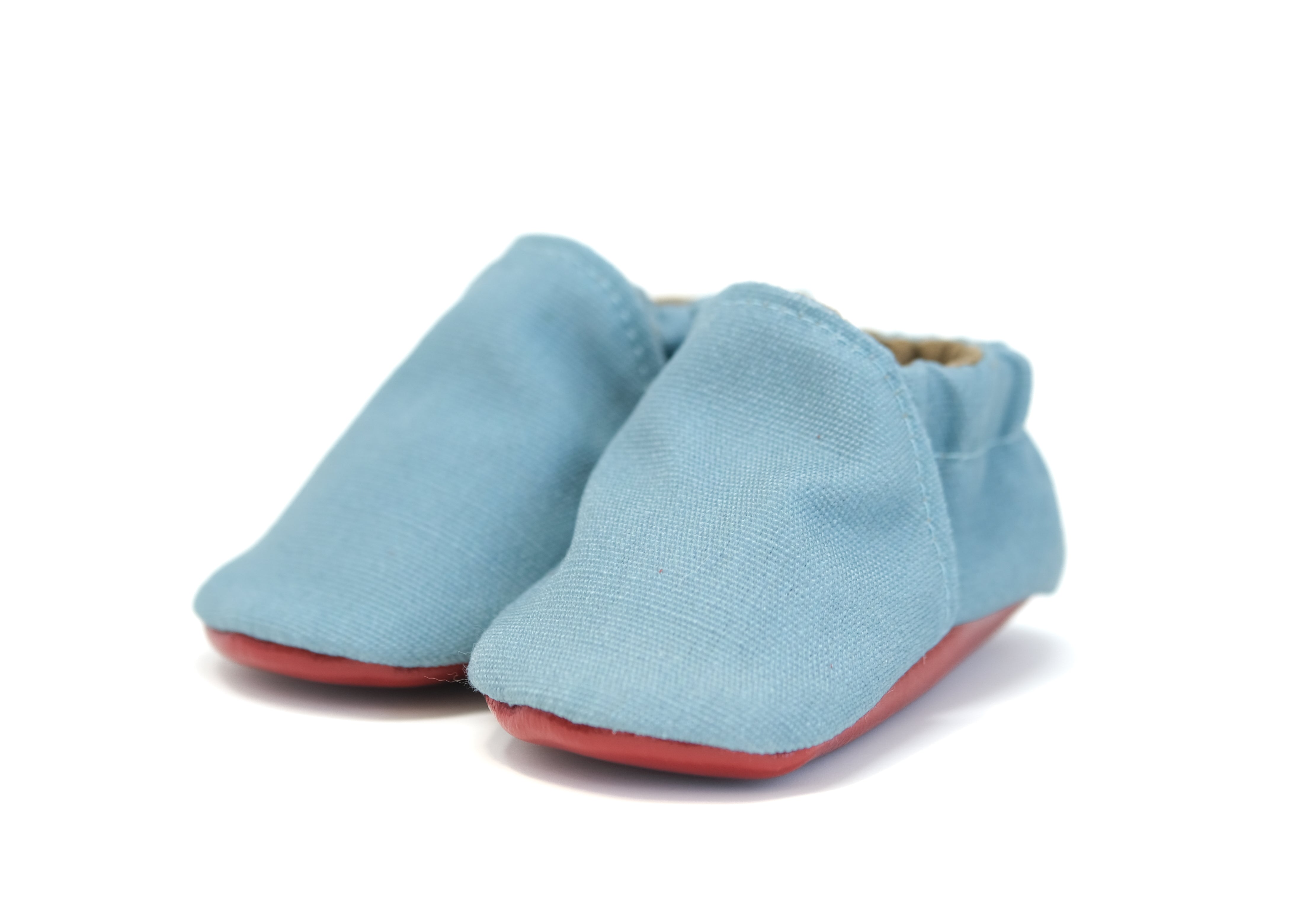 Little Grapefruit Baby Shoes Seastar Linen 4 9 12 months